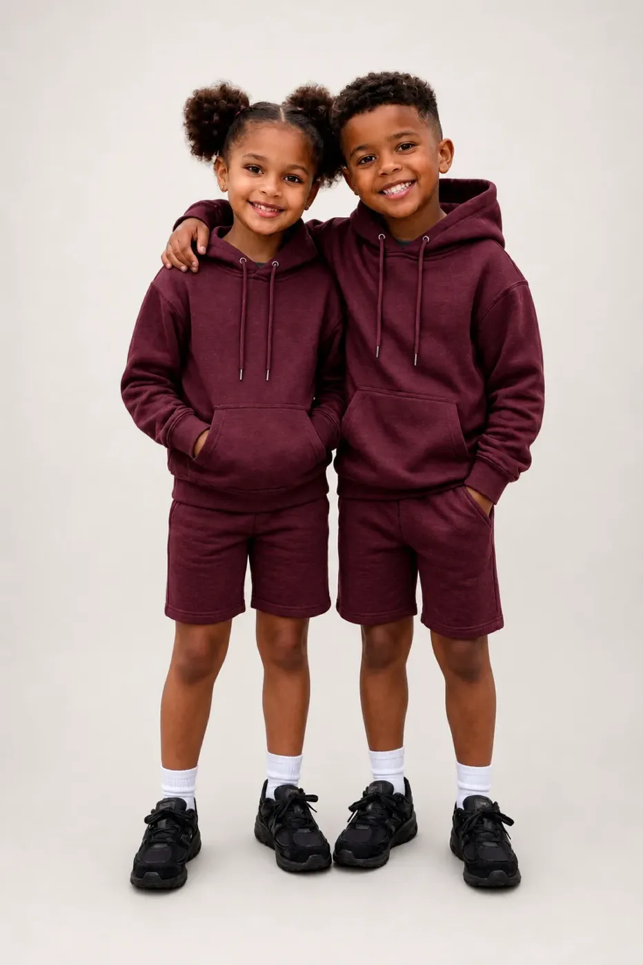 Kids' Essential Two-Piece Hoodie Set – Kids' Wear | Vee Fashions
