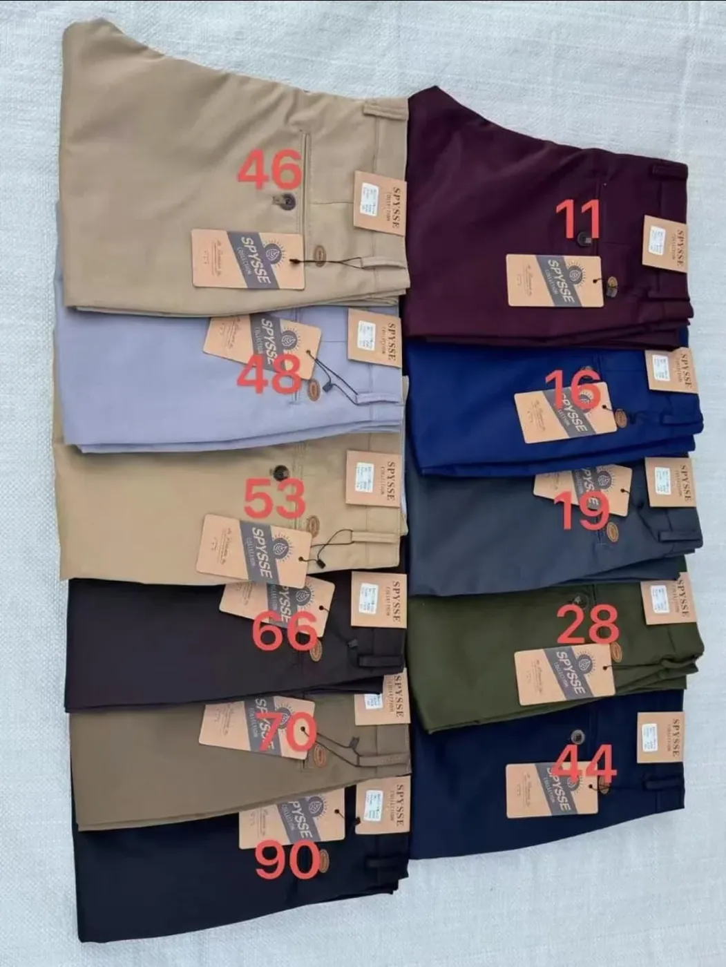 Premium Men's Smart Casual Chino Trousers
